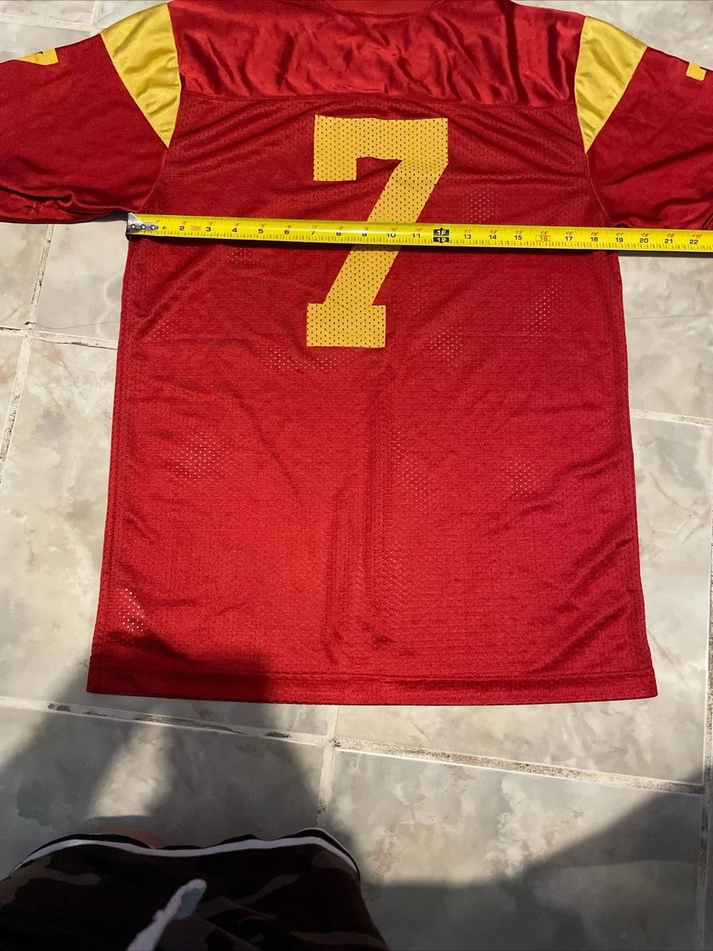 USC Trojans Football Jersey Youth XL (20) Team Nike #7 Kids NCAA College
